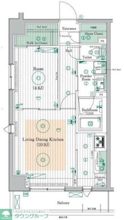 ブライズ高円寺の物件間取画像